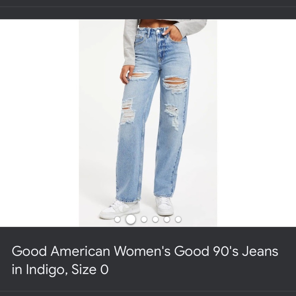 Good American Good 90s Jeans Size 2/26